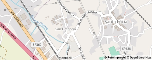 Mappa Cava de’ Tirreni