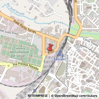 Mappa Via San Paolo, 39, 07100 Sassari, Sassari (Sardegna)