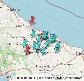 Mappa , 72017 Grieco , Italia (9.75421)