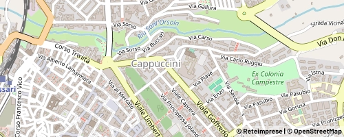 Mappa Sassari