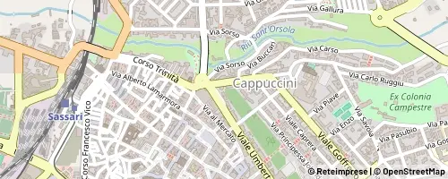 Mappa Sassari