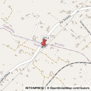 Mappa Strada Difesa Zona M, 200, 74015 Martina Franca, Taranto (Puglia)