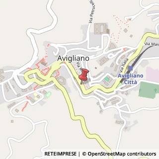 Mappa Corso Emanuele Gianturco, 34, 85021 Avigliano, Potenza (Basilicata)