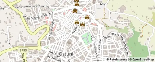 Mappa Ostuni