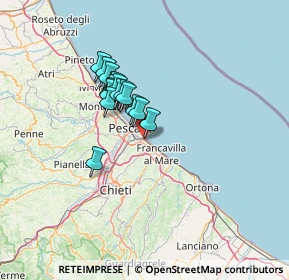 Mappa Str. Vicinale Chiappini, 65129 Pescara PE, Italia (10.14941)