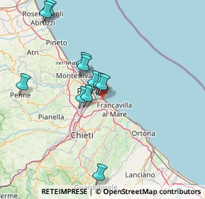Mappa Str. Vicinale Chiappini, 65129 Pescara PE, Italia (14.39091)