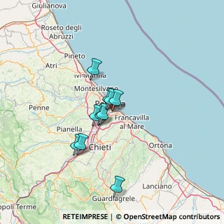 Mappa Str. Colle Carullo, 65129 Pescara PE, Italia (25.626)