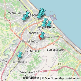 Mappa Strada Colle Carullo, 65129 Pescara PE, Italia (2.21308)