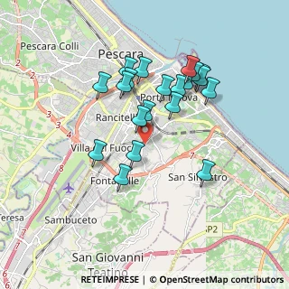 Mappa Str. Colle Carullo, 65129 Pescara PE, Italia (1.6895)