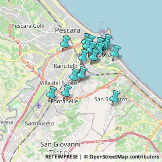 Mappa Str. Colle Carullo, 65129 Pescara PE, Italia (1.5405)