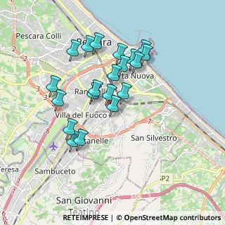 Mappa Str. Colle Carullo, 65129 Pescara PE, Italia (1.7115)