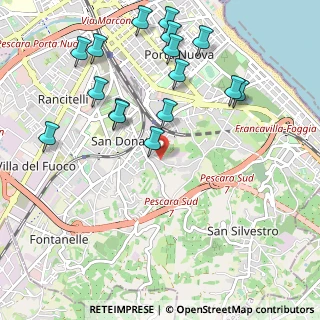 Mappa Strada Cetrullo, 65129 Pescara PE, Italia (1.23188)