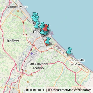 Mappa Strada Cetrullo, 65129 Pescara PE, Italia (3.226)