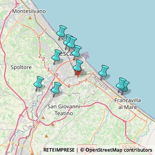 Mappa Strada Cetrullo, 65129 Pescara PE, Italia (3.54545)