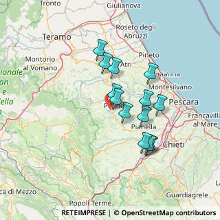 Mappa Contrada Colle Formica, 65017 Penne PE, Italia (12.01538)