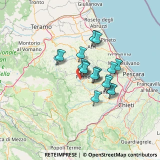 Mappa Contrada Colle Formica, 65017 Penne PE, Italia (10.2625)
