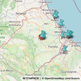Mappa Contrada Colle Formica, 65017 Penne PE, Italia (17.53083)