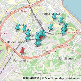 Mappa Via Vibrata, 65129 Pescara PE, Italia (0.912)