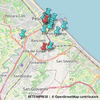 Mappa Via Vibrata, 65129 Pescara PE, Italia (2.047)