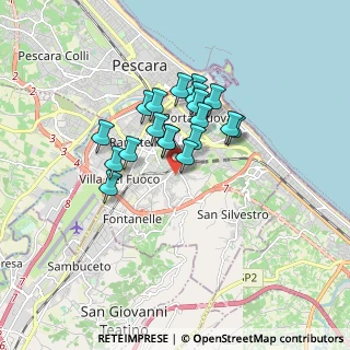 Mappa Via Vibrata, 65129 Pescara PE, Italia (1.32)