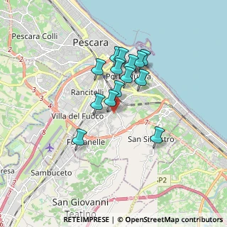 Mappa Via Vibrata, 65129 Pescara PE, Italia (1.40143)