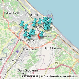 Mappa Via Vibrata, 65129 Pescara PE, Italia (1.44529)
