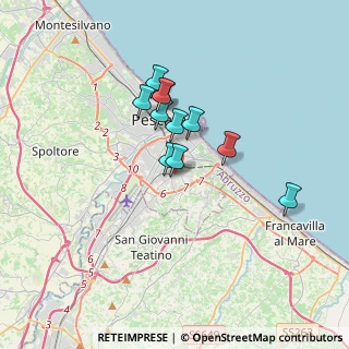 Mappa Via Tirino, 65129 Pescara PE, Italia (2.68)