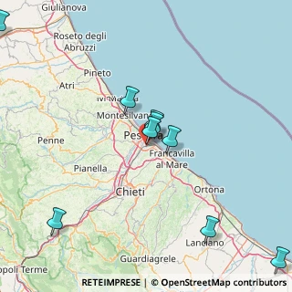 Mappa Via Tirino, 65129 Pescara PE, Italia (34.29563)