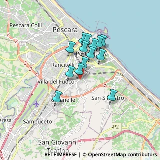Mappa Via Tirino, 65129 Pescara PE, Italia (1.40286)