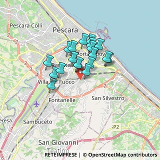 Mappa Via Tirino, 65129 Pescara PE, Italia (1.31421)