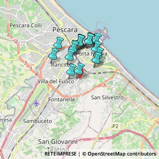 Mappa Via Tirino, 65129 Pescara PE, Italia (1.4535)