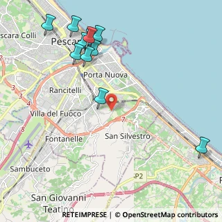 Mappa Strada Colle, 65129 Pescara PE, Italia (2.67364)