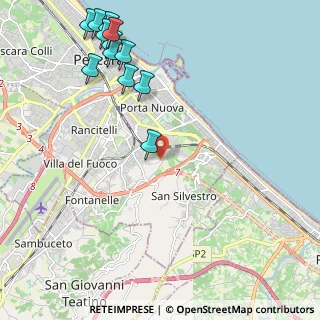 Mappa Strada Colle, 65129 Pescara PE, Italia (2.87917)