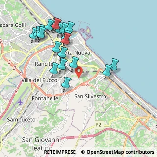 Mappa Strada Colle, 65129 Pescara PE, Italia (2.2255)