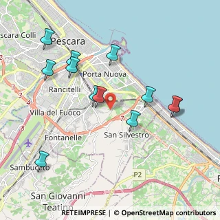 Mappa Strada Colle, 65129 Pescara PE, Italia (2.1375)
