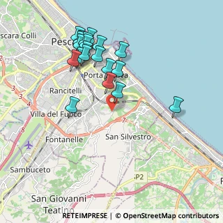 Mappa Strada Colle, 65129 Pescara PE, Italia (2.0925)