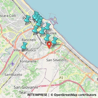 Mappa Strada Colle, 65129 Pescara PE, Italia (1.99833)