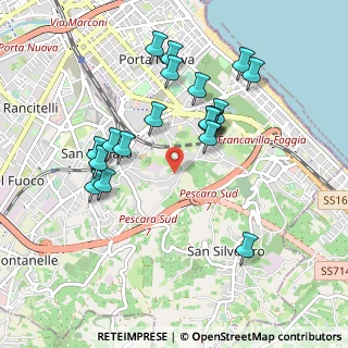 Mappa Strada Colle, 65129 Pescara PE, Italia (0.955)