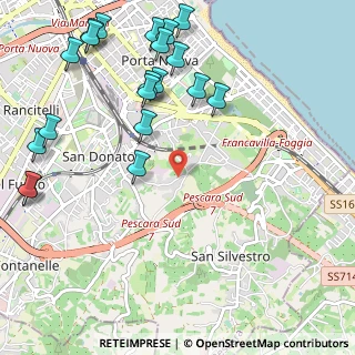 Mappa Strada Colle, 65129 Pescara PE, Italia (1.453)