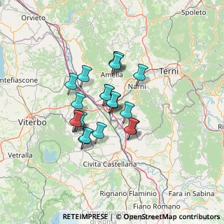 Mappa Autostrada del Sole, 05035 Narni TR, Italia (10.3665)