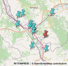 Mappa Autostrada del Sole, 05035 Narni TR, Italia (6.20462)