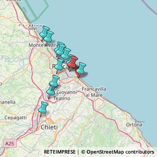 Mappa Via Nazionale Adriatica Sud, 65129 San Silvestro PE, Italia (6.25538)