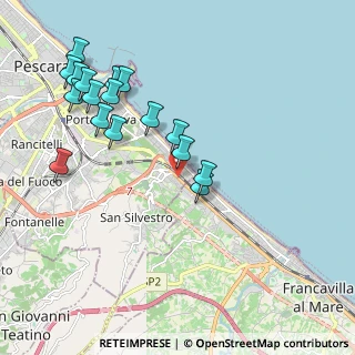 Mappa Via Parisina, 65129 Pescara PE, Italia (2.25176)