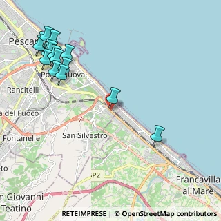 Mappa Via Parisina, 65129 Pescara PE, Italia (2.85133)