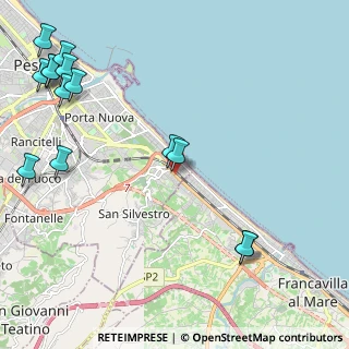 Mappa Via Nazionale Adriatica Sud, 65129 San Silvestro PE, Italia (3.15714)