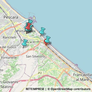 Mappa Via Nazionale Adriatica Sud, 65129 San Silvestro PE, Italia (2.00091)