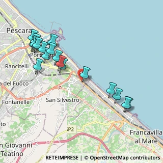 Mappa Via Parisina, 65129 Pescara PE, Italia (2.403)