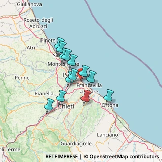 Mappa Via Nazionale Adriatica Sud, 65129 San Silvestro PE, Italia (10.72)