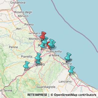 Mappa Via Nazionale Adriatica Sud, 65129 San Silvestro PE, Italia (11.59917)