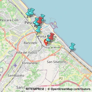 Mappa Strada della polveriera, 65129 Pescara PE, Italia (1.98636)